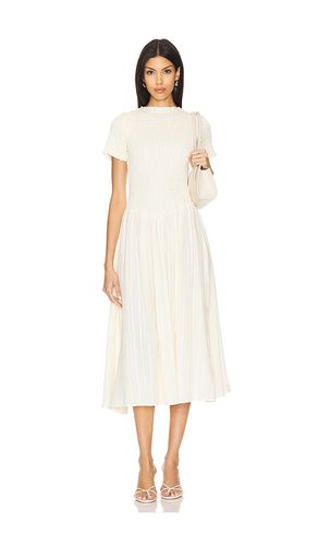 Ruched Marta Dress in Cream. - size L (also in M, S, XL, XS, XXL) - Apres Studio - Modalova