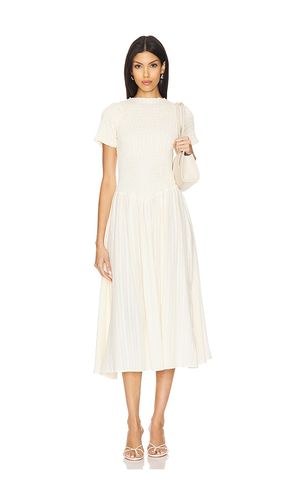 Ruched Marta Dress in Cream. - size M (also in S, XL, XS, XXS) - Apres Studio - Modalova