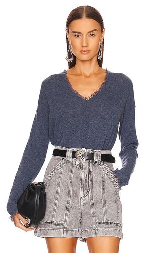 Fringe V Neck Sweater in . Size S, XS - Autumn Cashmere - Modalova