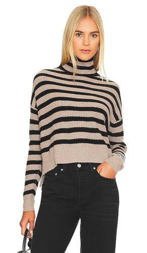 Striped turtleneck sweater in color beige size L in & - Beige. Size L (also in M, S, XL, XS) - Autumn Cashmere - Modalova