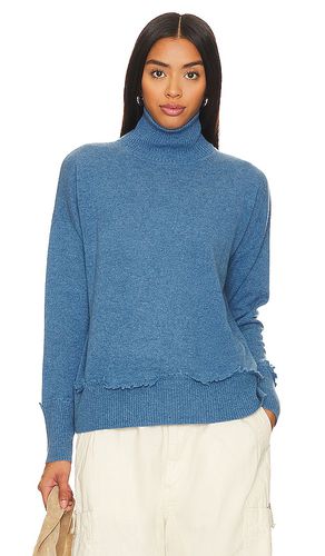 Frayed Hem Mock Neck in . Size S, XS - Autumn Cashmere - Modalova