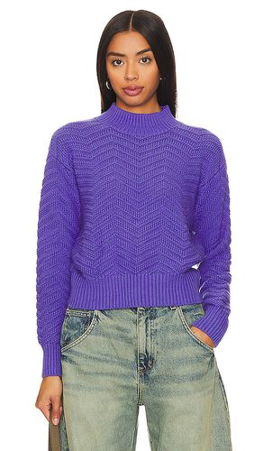 Cuello simulado de chevron en color morado talla L en - Purple. Talla L (también en S, XS) - Autumn Cashmere - Modalova