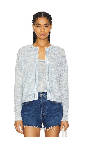 Space dyed cardigan in color baby blue size L in - Baby Blue. Size L (also in M, S, XL, XS) - Autumn Cashmere - Modalova