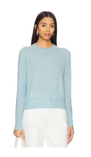 Cropped Crew With Reversed Seams in Baby Blue. - size L (also in M, S, XL, XS) - Autumn Cashmere - Modalova