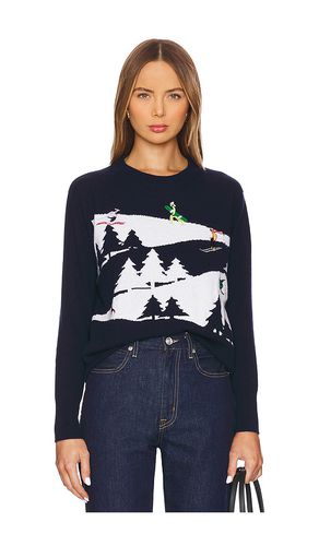 Snowscape Sweater With Skiers in . Size S, XL, XS - Autumn Cashmere - Modalova