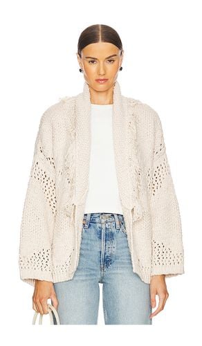 Fringed Shawl Collar Jacket in . Taglia XL, XS - Autumn Cashmere - Modalova