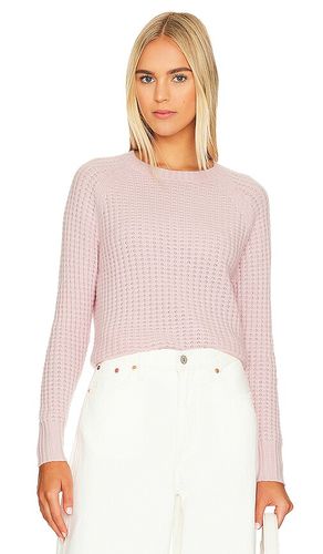 Thermal shirttail top en color rosado talla XS en - Pink. Talla XS (también en S, M, L) - Autumn Cashmere - Modalova