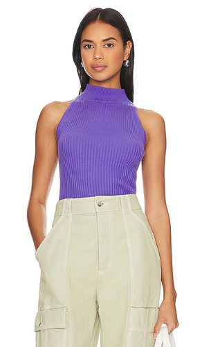 Rib Mock Halter in . Taglia M, S, XL, XS - Autumn Cashmere - Modalova