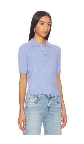 Solid Cropped Short Sleeve Polo in . Size M. Also in S - Autumn Cashmere - Modalova
