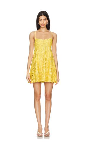 Adonna Dress in Yellow. - size L (also in M, S, XS) - Alexis - Modalova