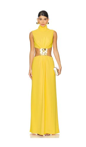 Prague Long Dress in Mustard. - size M (also in S, XS) - Alexis - Modalova