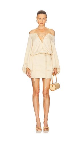 Dillon Dress in Tan. - size L (also in M, S, XS) - Alexis - Modalova