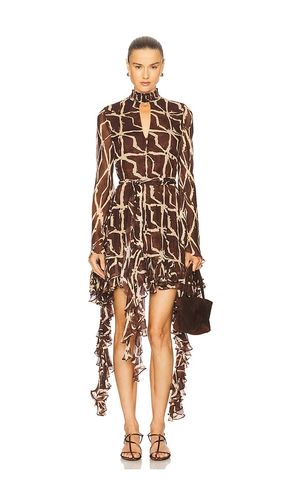 Amalia Dress in Brown. - size S (also in XS) - Alexis - Modalova