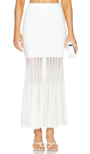 Falda midi franki en color talla L en - White. Talla L (también en M, S, XL) - Alexis - Modalova