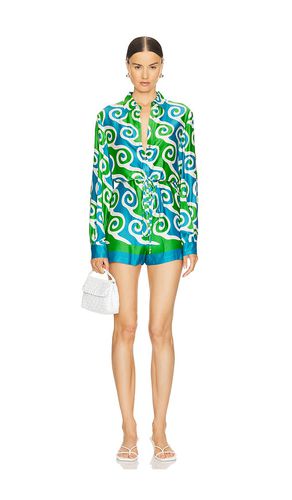 Qu Romper in Blue,Green. - size L (also in M, S, XL, XS) - Alexis - Modalova