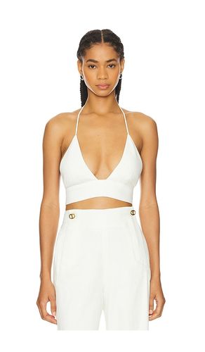 Top corto riza en color talla L en - White. Talla L (también en M, XL) - Alexis - Modalova
