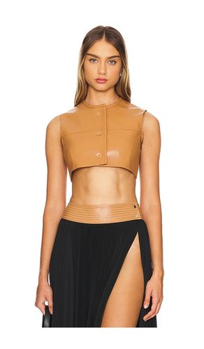 Revel top en color bronce talla M en - Tan. Talla M (también en S, XS) - Alexis - Modalova