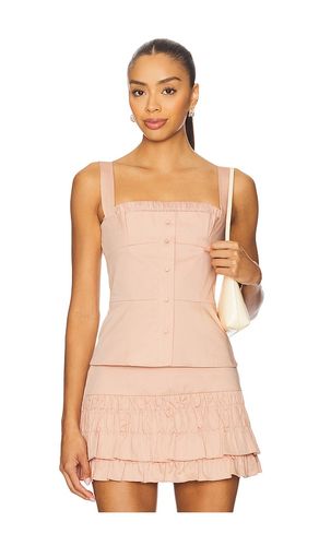 Ezza Top in Blush. - size L (also in M, S, XS) - Alexis - Modalova