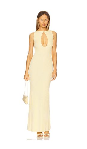 Keyhole Maxi Dress in Yellow. - size S (also in XXS) - Aya Muse - Modalova
