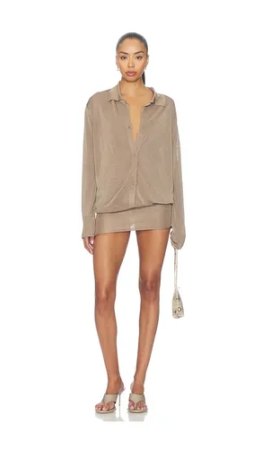 Solin Dress in Brown. - size L (also in M, S, XS) - Aya Muse - Modalova