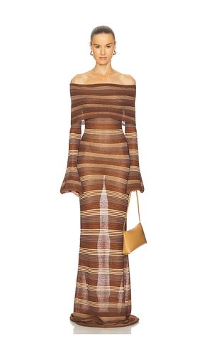 Zibal Dress in Brown. - size L (also in M, S, XS) - Aya Muse - Modalova