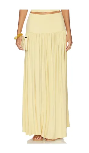 Maxi Skirt in Yellow. - size L (also in M, S) - Aya Muse - Modalova