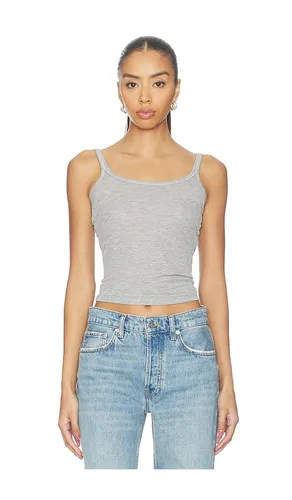 Scoop Tank in Grey. - size S (also in M) - Aya Muse - Modalova