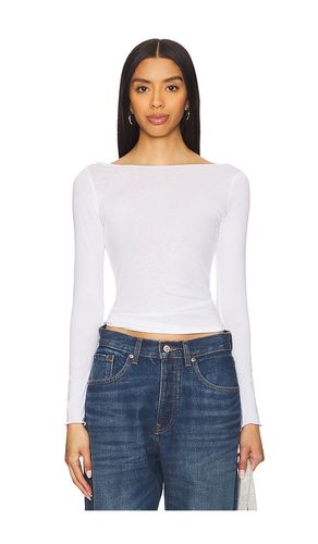 Boatneck Long Sleeve Tee in . - size L (also in M, S) - Aya Muse - Modalova