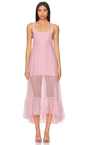 Bellevue Midi Dress in Pink. - size L (also in M, S) - Azeeza - Modalova