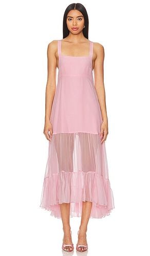 Bellevue Midi Dress in Pink. - size M (also in S) - Azeeza - Modalova