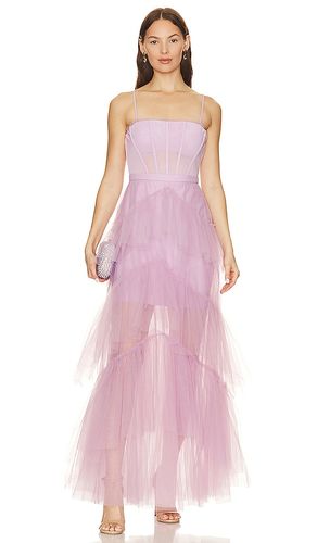 Corset Tulle Gown in Lavender. - size 10 (also in 4, 6) - BCBGMAXAZRIA - Modalova