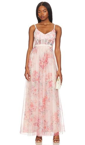 Long Evening Dress in Peach. - size 0 (also in 10, 2, 4, 8) - BCBGMAXAZRIA - Modalova