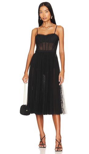 Sheer Corset Midi Dress in . - size 0 (also in 2) - BCBGMAXAZRIA - Modalova