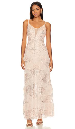 Ruffle Trim Gown in . - size 0 (also in 4, 6, 8) - BCBGMAXAZRIA - Modalova