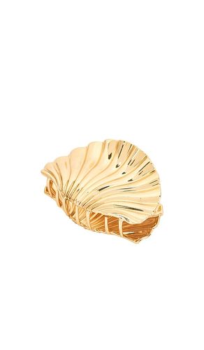 Shell Hair Clip in Metallic - BRACHA - Modalova