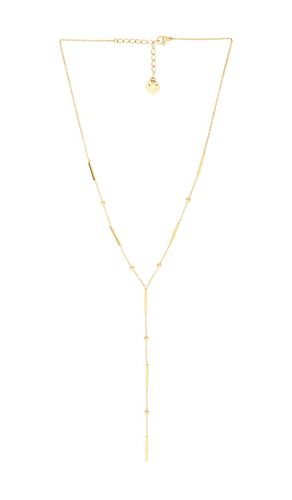 Arlo Lariat Necklace in Metallic - BRACHA - Modalova