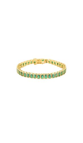 Esmi Rectangle Tennis Bracelet in - BRACHA - Modalova