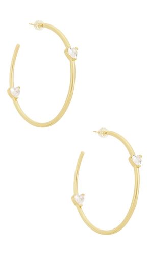 Delta Hoops Eaarrings in - BRACHA - Modalova