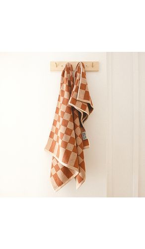 Bathhouse Check Organic Hand Towel in - Bathing Culture - Modalova