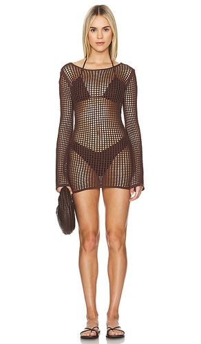 Serena Mini Dress in Brown. - size L (also in M, S, XL) - Bananhot - Modalova