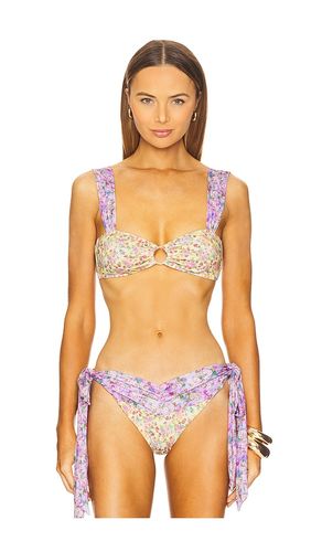 Dory Bikini Top in Purple,Lemon. - size L (also in M, S, XL, XS) - Bananhot - Modalova