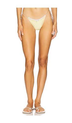 Flora Bikini Bottom in Lemon. - size L (also in S, XL, XS) - Bananhot - Modalova