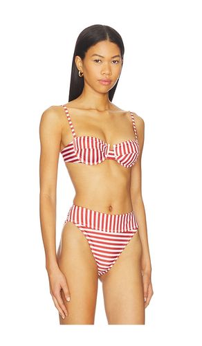 Chess Bustier Bikini Top in Cream. - size M (also in S, XS) - Bananhot - Modalova