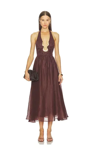 Cavarly Ramie Halter Dress in . - size 4 (also in 6, 8) - Bardot - Modalova