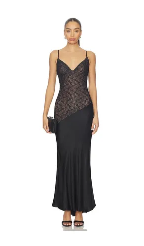 Aralia Lace Satin Maxi Dress in . Size 10. Also in 2, 4, 6 - Bardot - Modalova