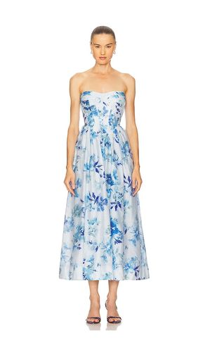 Lola Corset Midi Dress in Blue. - size 10 (also in 12, 2, 4, 6, 8) - Bardot - Modalova