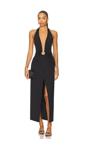 Alma Plunging Midi Dress in . - size L (also in M, S, XL, XS) - Bardot - Modalova