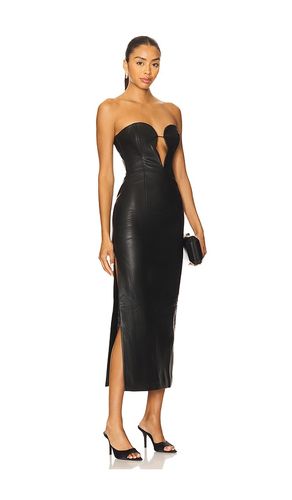 MIDIKLEID AUS LEDERIMITAT ELENI in . Größe 2. Also in 4, 8 - Bardot - Modalova