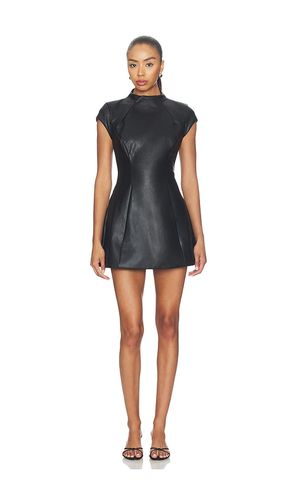 Delphi Faux Leather Mini Dress in . - size 10 (also in 12, 2, 4, 6, 8) - Bardot - Modalova