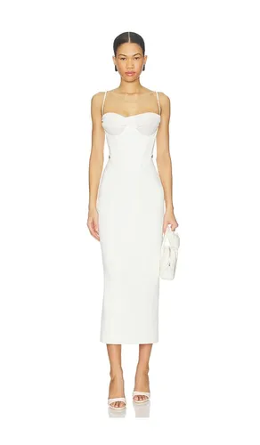 Martini Midi Dress in White. - size 10 (also in 2, 4, 6, 8) - Bardot - Modalova